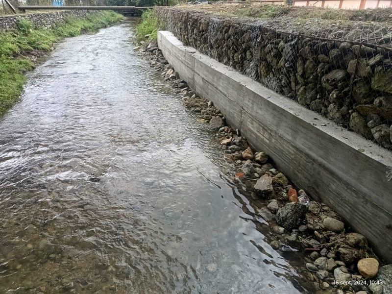 Măsuri de protecție împotriva inundațiilor pe râul&nbsp;Tismana