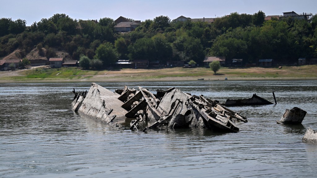 Ce a apărut în&nbsp;Dunăre?