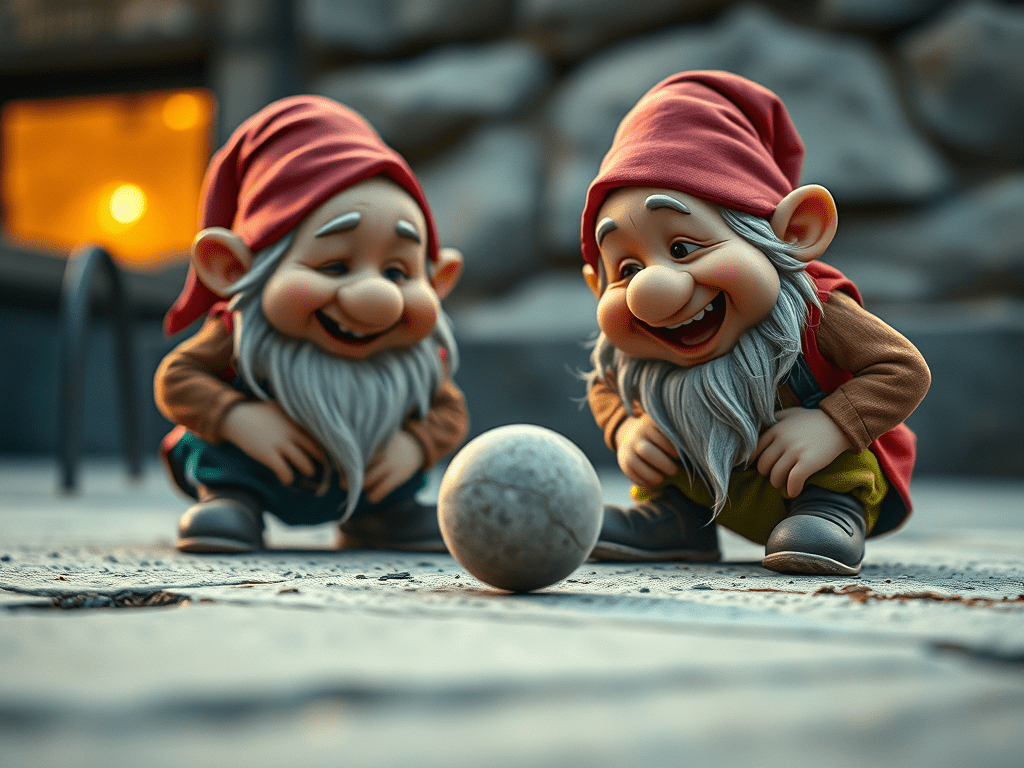 Bancul zilei | Doi pitici și&nbsp;bila