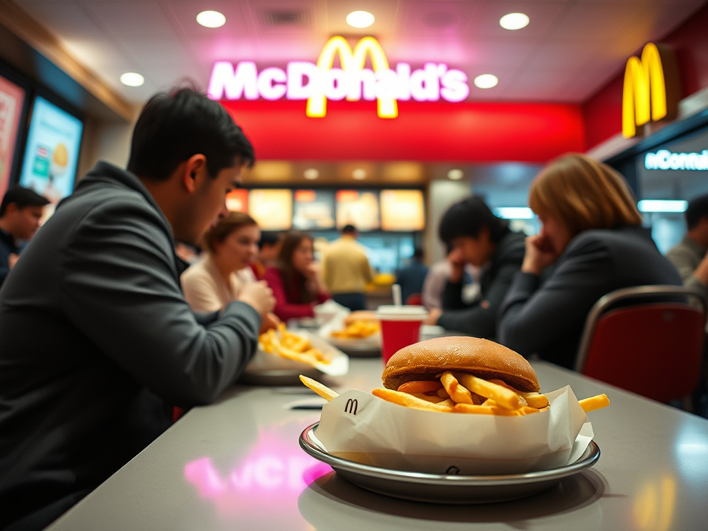 Tot mai multe persoane se îmbolnăvesc în SUA după ce mănâncă la McDonald’s. Numărul bolnavilor a ajuns la 75