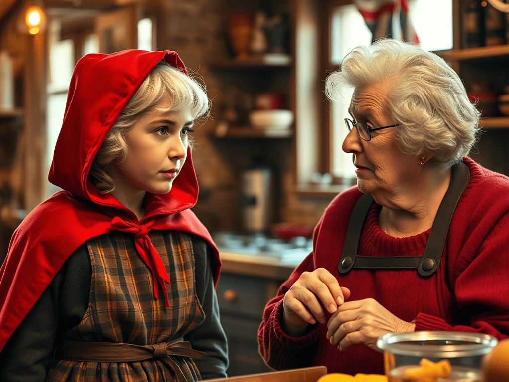 Bancul zilei | Scufița Roșie și bunica… mai puțin&nbsp;răbdătoare