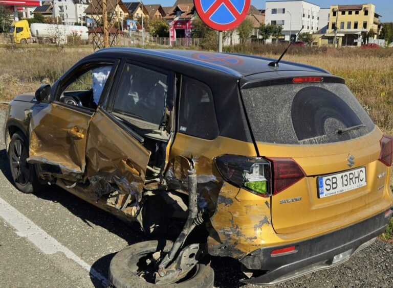 Acuzații grave la adresa poliției din Sibiu după o urmărire în trafic: șoferi folosiți ca „scuturi&nbsp;umane”