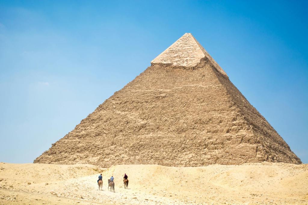 Descoperire inedită pe vârful Marii Piramide din&nbsp;Ghiza