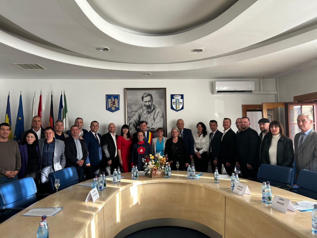 Marcel Romanescu a preluat oficial al treilea mandat de primar al municipiului Târgu&nbsp;Jiu