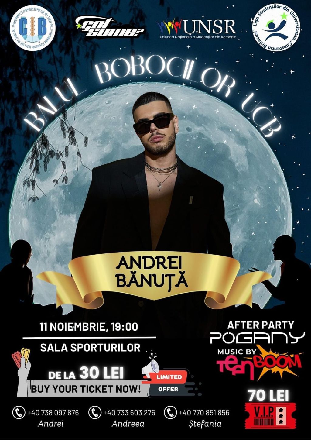 Balul Bobocilor 2024 la Universitatea „Constantin Brâncuși” din Târgu Jiu. Biletele au fost puse în&nbsp;vânzare