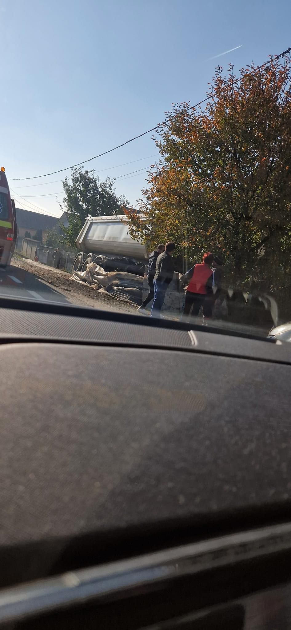 UPDATE | Accident în comuna&nbsp;Plopșoru