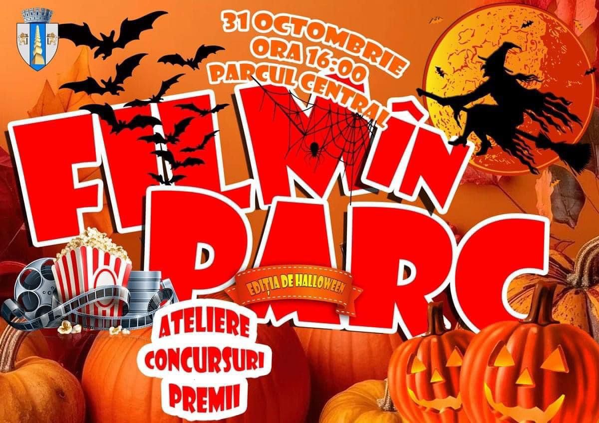 Târgu Jiu: Film în parc, ediție specială de Halloween cu concursuri și premii pentru copii și părinți