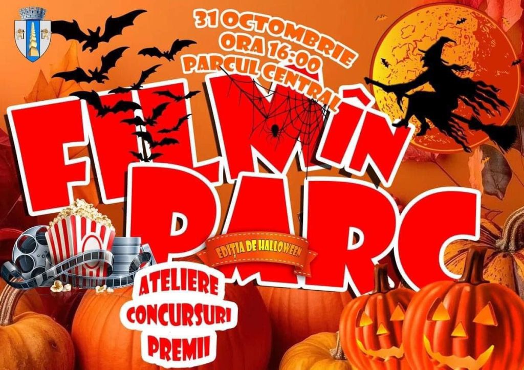 Târgu Jiu: Film în parc, ediție specială de Halloween cu concursuri și premii pentru copii și&nbsp;părinți