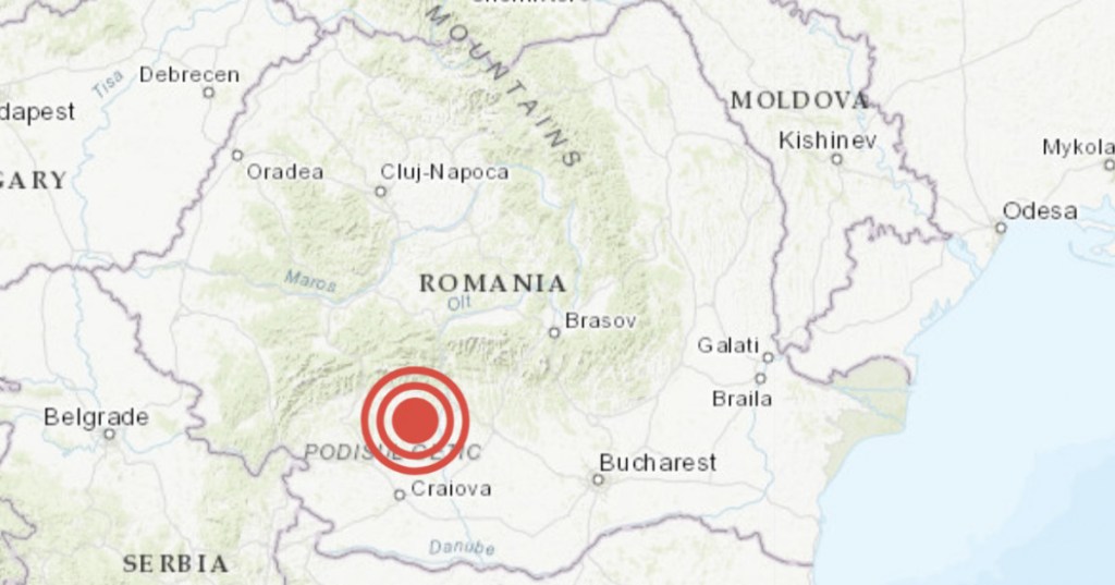 Cutremur  în Gorj