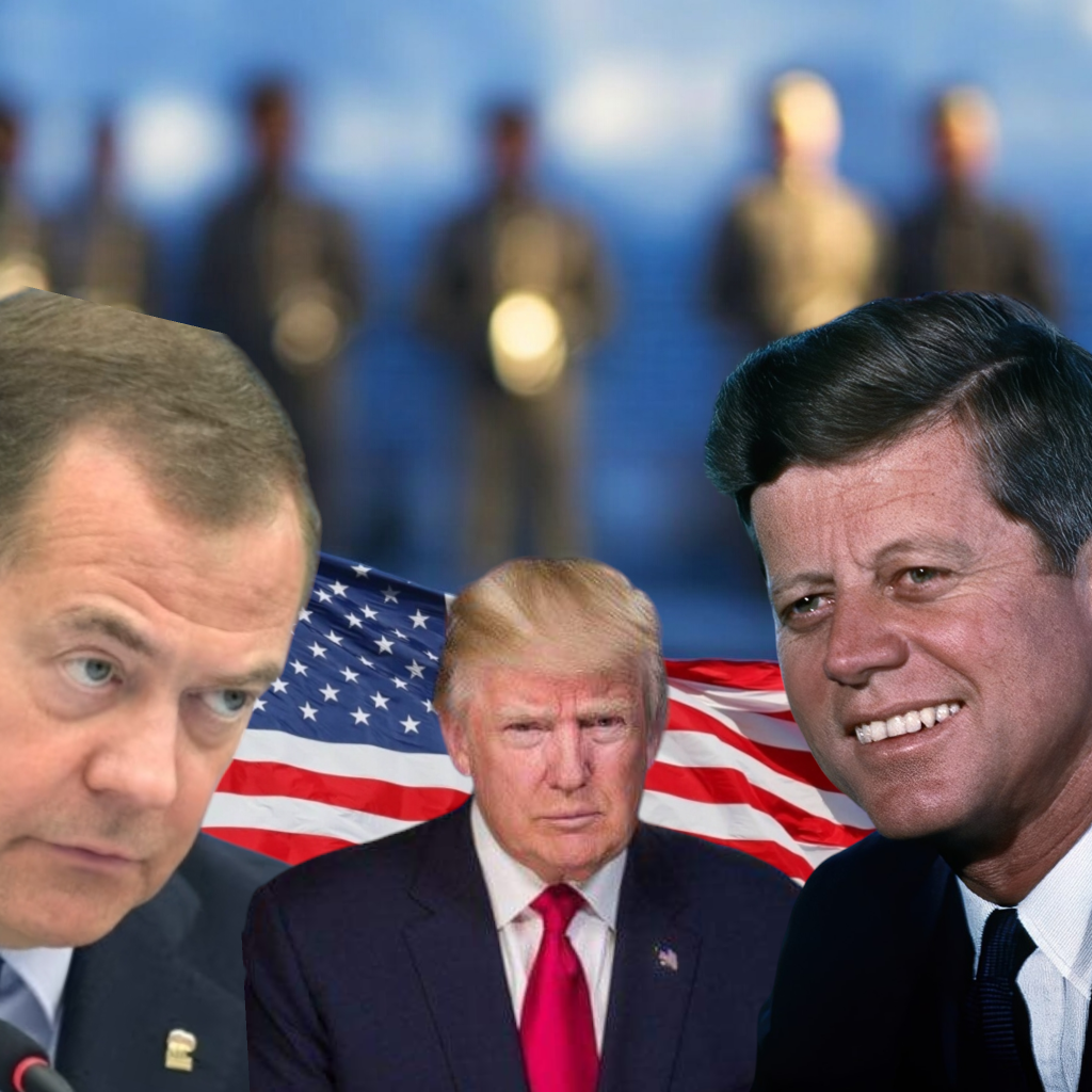 Medvedev îl avertizează pe Trump: „Poate deveni noul John Kennedy dacă intervine în&nbsp;Ucraina”