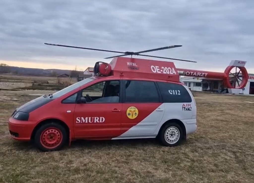 Mașină elicopter la aerodromul&nbsp;Barza