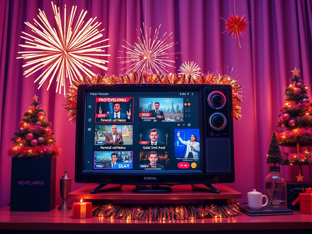 Programul TV pentru Revelion 2024: Ce să urmărim pe cele mai importante&nbsp;canale