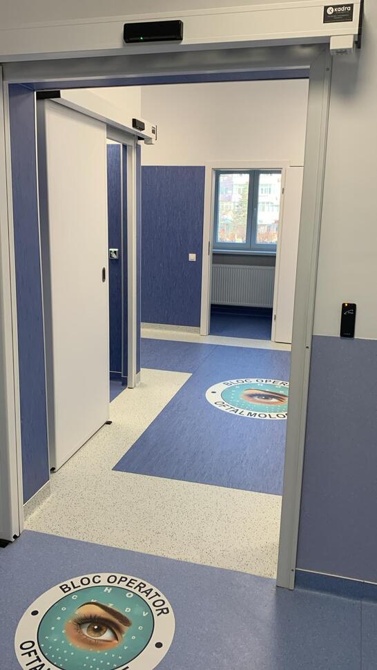 Blocul operator ORL – Oftalmologie de la SJU Târgu Jiu, modernizat&nbsp;complet