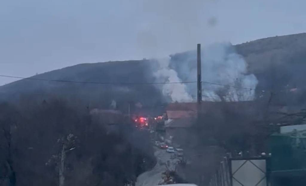 A luat foc o casă din&nbsp;Runcu