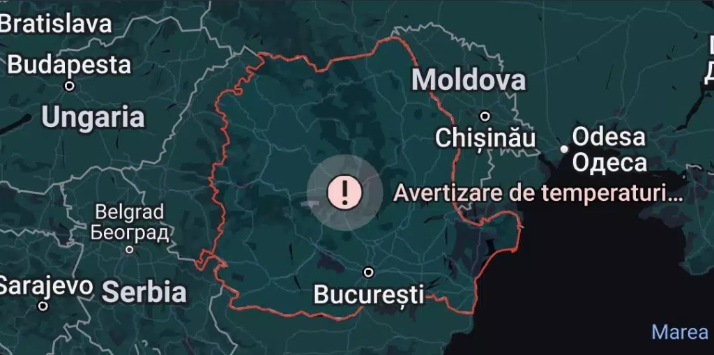 Temperaturile scad drastic în Gorj și alte județe din&nbsp;țară