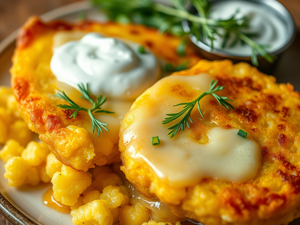 Rețeta zilei: Mămăligă prăjită cu brânză și usturoi – gust românesc, rapid și&nbsp;delicios