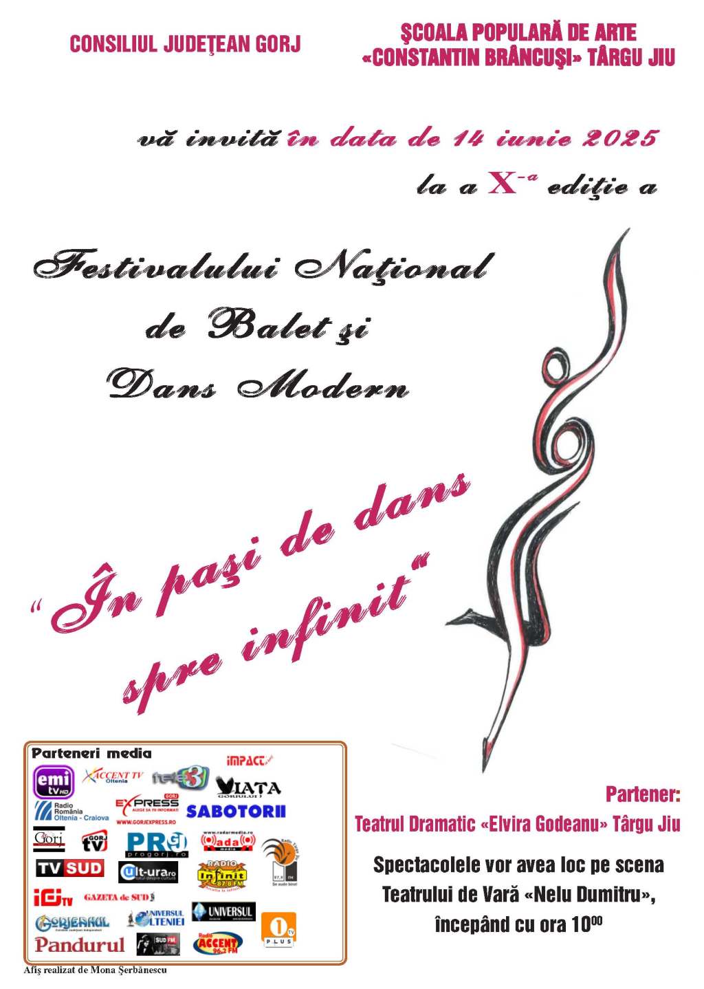 300 de tineri dansatori, într-un spectacol al artei la Târgu&nbsp;Jiu