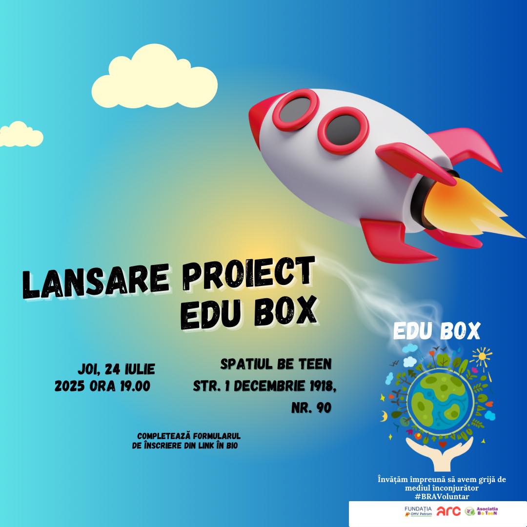 Be TeeN lansează proiectul EDU BOX: activități STEM și ateliere destinate protecției mediului