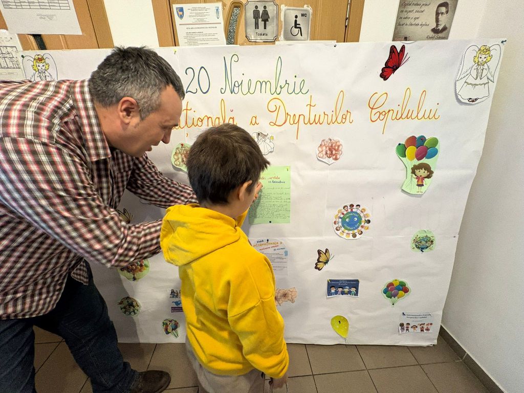 Ziua Internațională a Drepturilor Copilului, sărbătorită la DGASPC Gorj prin activități dedicate&nbsp;copiilor
