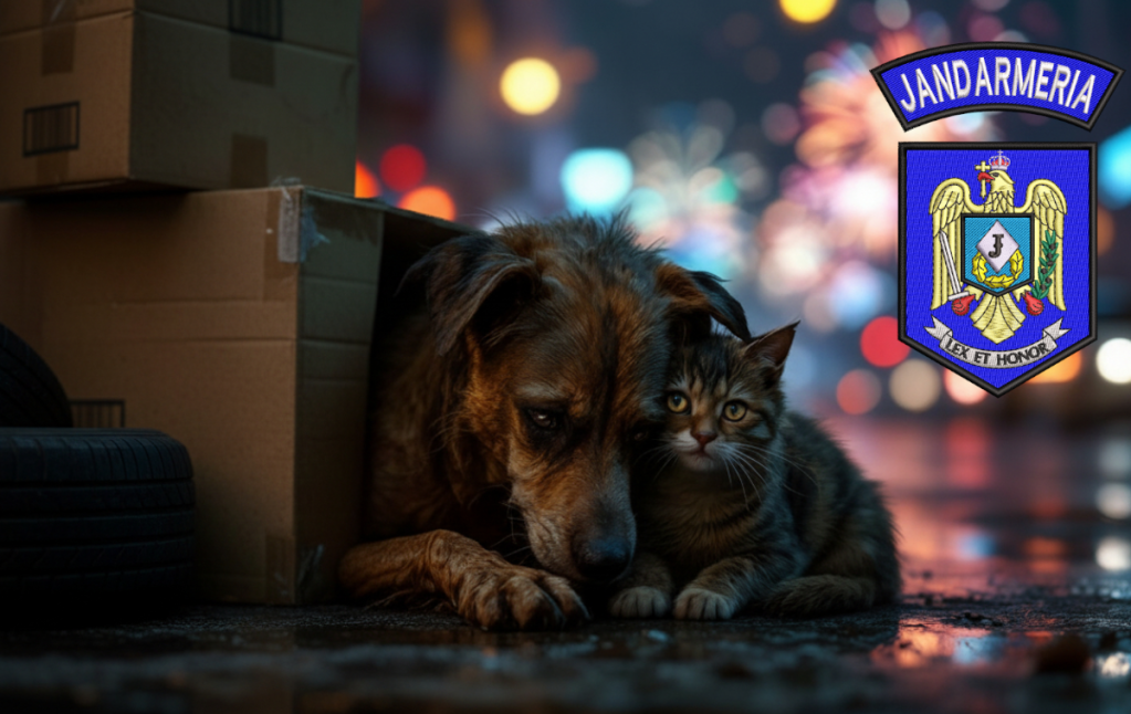 Mesajul Jandarmeriei Române înainte de Revelion: „Efectele petardelor asupra animalelor sunt cât se poate de reale”