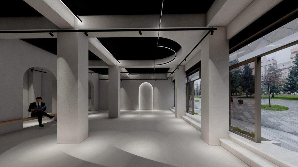 Fostul sediu PNȚCD din Târgu Jiu devine galerie de artă și magazin de suveniruri. Proiectul este&nbsp;finalizat