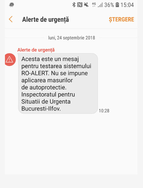 RO-ALERT își schimbă sunetele: niveluri diferite în funcție de gravitatea situației