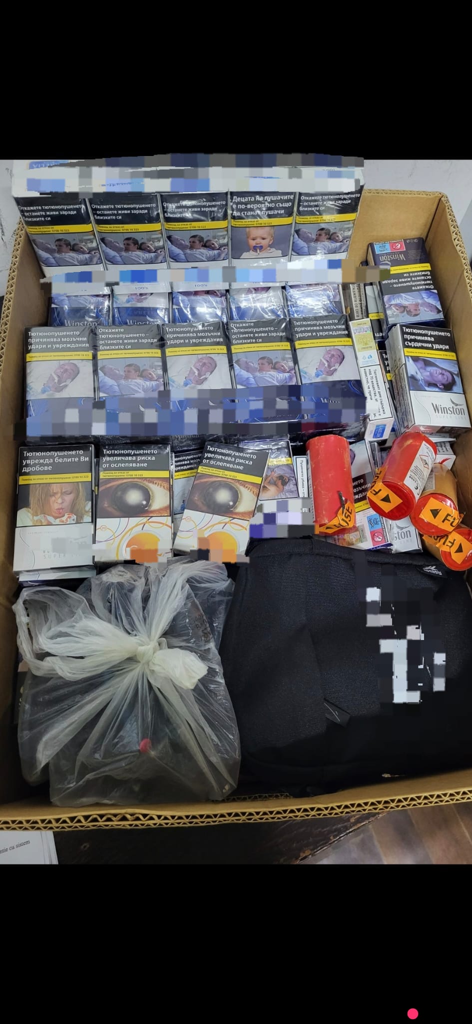 Captură în trafic: țigarete, articole pirotehnice și bunuri fără acte, indisponibilizate de polițiști