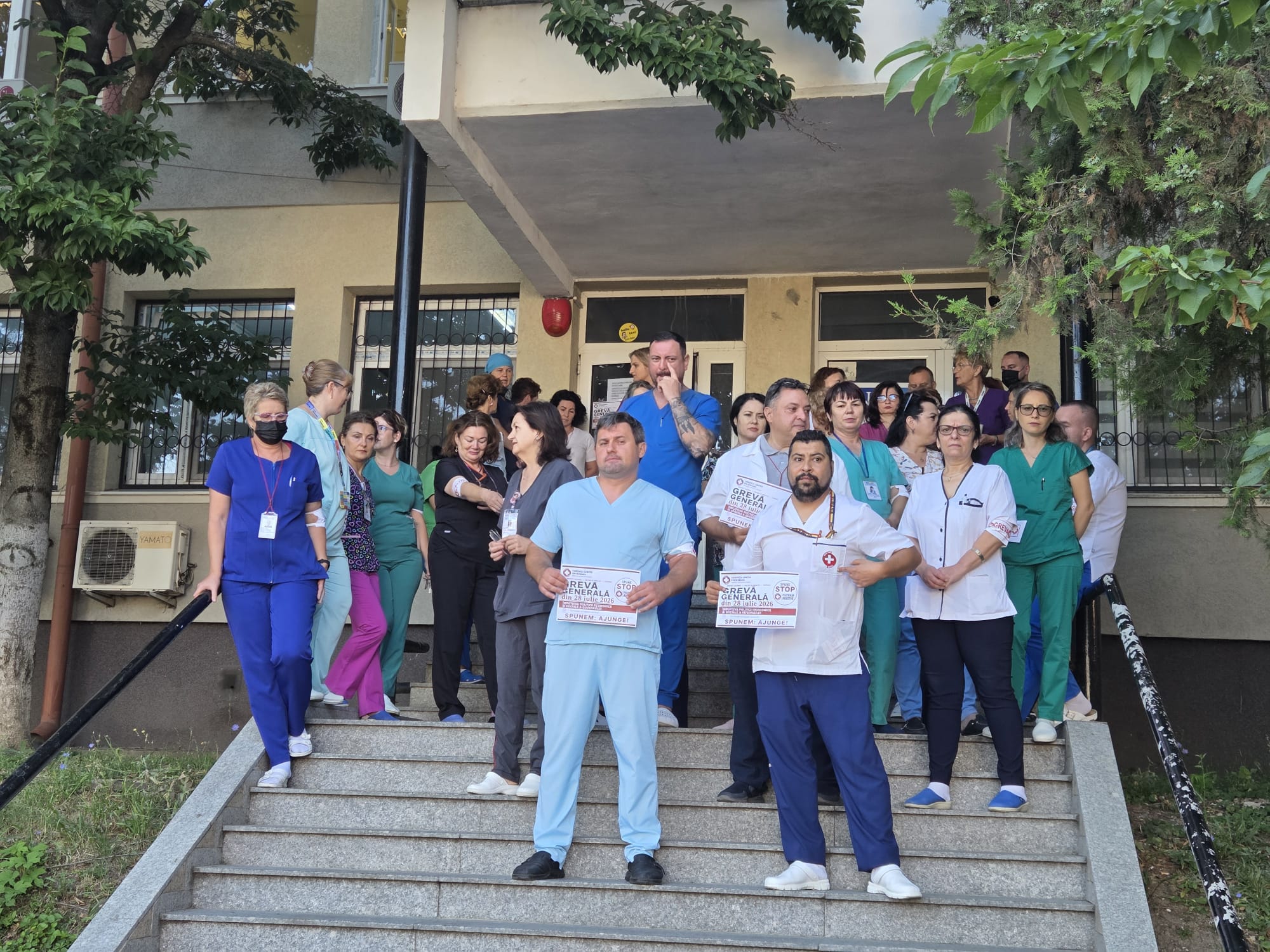 Greva generală din Sănătate ajunge și la Târgu Jiu. SANITAS intră în protest din 28 iulie